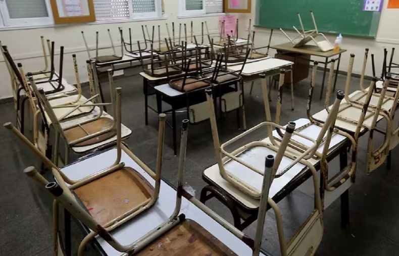 Docentes de todo el país reclaman recomposición salarial y fondos educativos.&nbsp;
