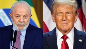 Lula da Silva y Donald Trump. Lula da Silva y Donald Trump.