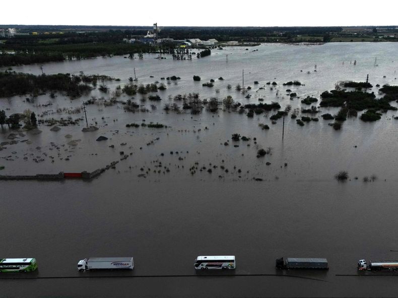 Se registraron inundaciones en el AMBA.