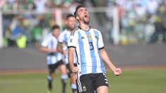 Nico Tagliafico gritó su primera conquista con la camiseta argentina. Nico Tagliafico gritó su primera conquista con la camiseta argentina.