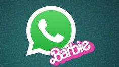 WhatsApp en modo Barbie. WhatsApp en modo Barbie.