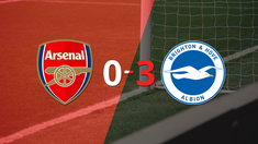 sin apuros, brighton and hove vencio a domicilio a arsenal