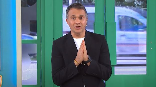 Sergio Lapegüe volvió a la televisión y habló sobre su problema de salud.