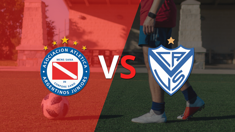 Sólido triunfo de Argentinos Juniors por 2-0 frente a Vélez