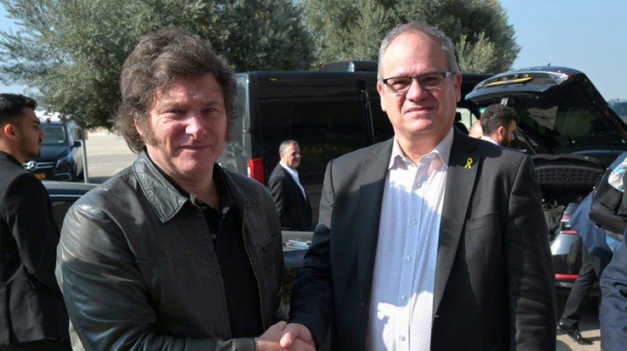 El embajador israelí agradeció la solidaridad del mandatario, algunos gobernadores y de otros políticos.