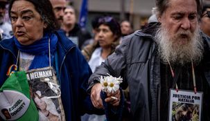 Gustavo Melmann y Laura Calampuca mantienen activa la causa para encontrar al último responsable del femicidio de su hija.