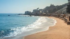 Las playas de Concón, en el centro de Chile. Las playas de Concón, en el centro de Chile.