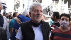 Claudio Ferreño durante la marcha. Claudio Ferreño durante la marcha.