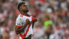 Miguel Borja es duda para el partido entre River y Boca. Miguel Borja es duda para el partido entre River y Boca.