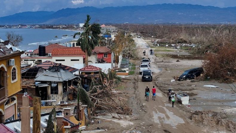 El huracán Melissa tuvo un devastador paso.