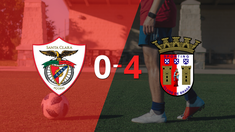 Ricardo Horta marcó un hat-trick en la goleada 4-0 de SC Braga frente a Santa Clara