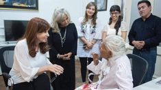 Cristina Kirchner y Rosa Grilo.
