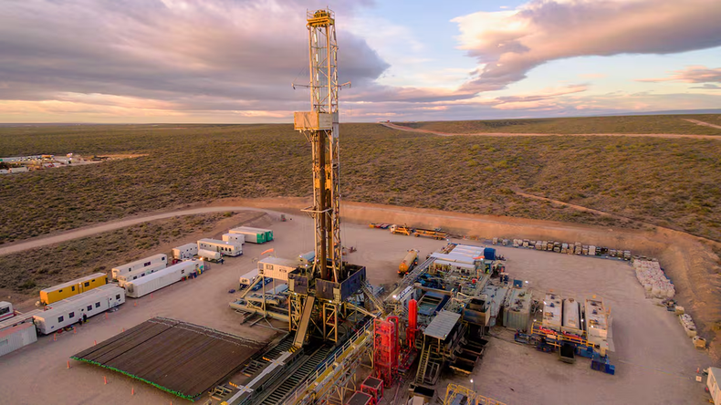 Yacimiento petrolífero Vaca Muerta.