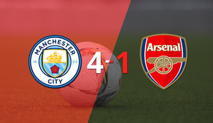 goleada de manchester city a arsenal con doblete de kevin de bruyne incluido