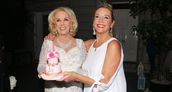 Mirtha Legrand junto a Marcela Tinayre.