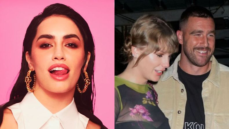 Lali Espósito sorprendió al apuntar a Travis Kelce