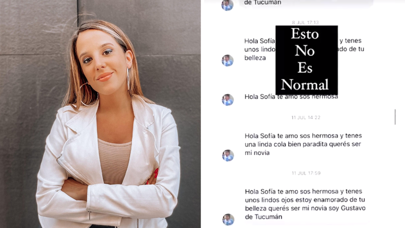 La periodista de C5N Sofía Barruti denunció ser víctima de acoso.