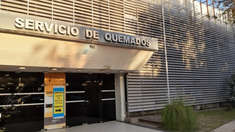 La mujer fue derivada de Villa Carlos Paz al Instituto del Quemada de la ciudad de Córdoba.
