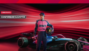 Colapinto ya es parte del videojuego de la F1