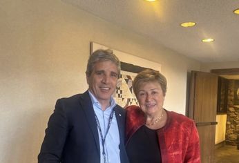 capuCaputo se reunió con Georgieva en el G20.