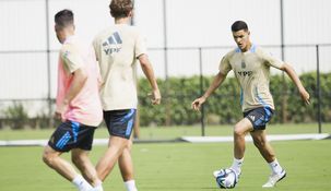 Carboni sufrió el inconveniente en un entrenamiento en Miami. Carboni sufrió el inconveniente en un entrenamiento en Miami.