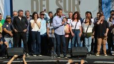 Sergio Massa en el homenaje a Néstor Kirchner.&nbsp;