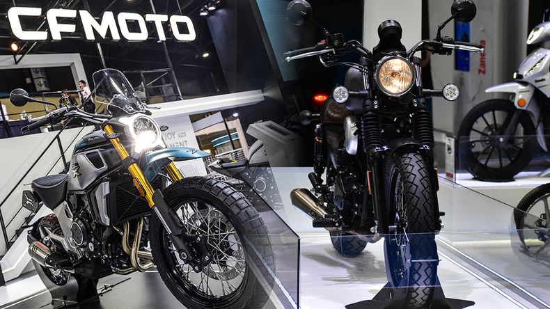 Zanella y CFMoto presentaron sus novedades en el Salón Moto
