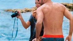 David Bisbal, la China Suárez y Rufina, divertidos en las playas de España David Bisbal, la China Suárez y Rufina, divertidos en las playas de España