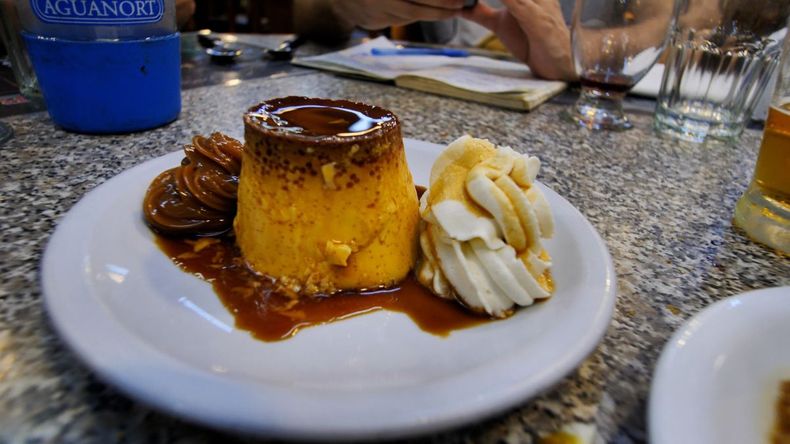 El postre más delicioso del restaurante