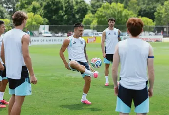El día después de Egipto: la Selección argentina entrena con la mira puesta en Suiza