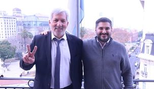 Claudio Ferreño junto a Manuel Luaces. Claudio Ferreño junto a Manuel Luaces.