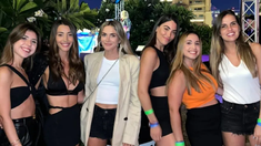 Las parejas de los jugadores de la Selección argentina se reunieron. Las parejas de los jugadores de la Selección argentina se reunieron.