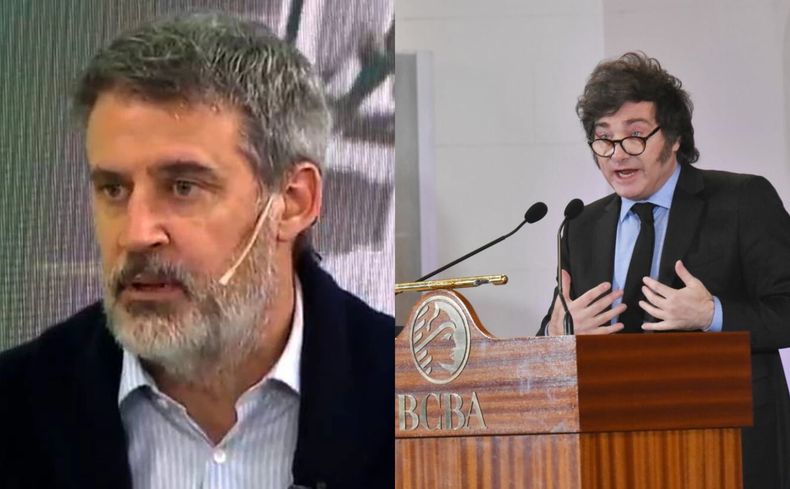 Alfonso Prat Gay cruzó al Presidente en X.