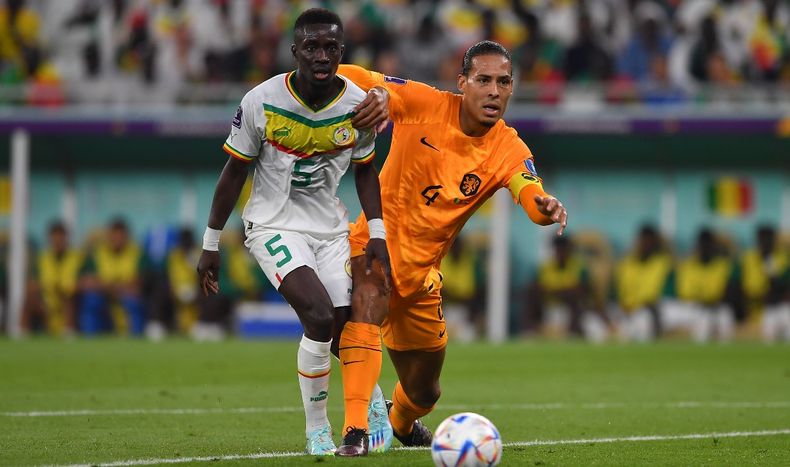 Senegal enfrentó a Países Bajos en la primera fecha del Mundial.