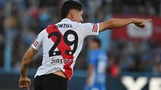Gonzalo Montiel convirtió el primer gol de River.