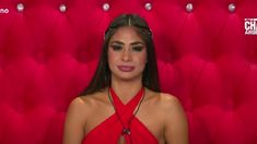 Daniela en el confesionario de Gran Hermano. Daniela en el confesionario de Gran Hermano.