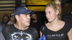 Rocío Oliva, echada por Diego Maradona, llegó este jueves a Buenos Aires Rocío Oliva, echada por Diego Maradona, llegó este jueves a Buenos Aires