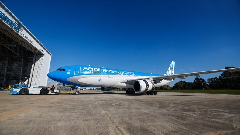 Ya está listo para despegar el nuevo avión inspirado en la selección.&nbsp;