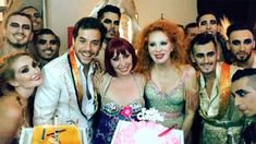 El festejo del cumpleaños de Eleonora Cassano y Fernando Dente, junto a Nacha Guevara El festejo del cumpleaños de Eleonora Cassano y Fernando Dente, junto a Nacha Guevara