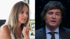 Malena cruzó a Milei. Malena cruzó a Milei.