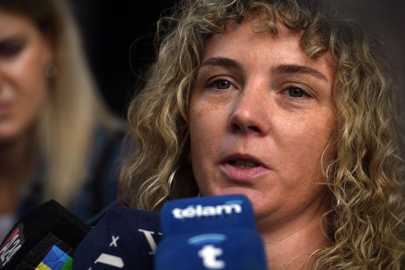 La denunciante, Florencia Marco.