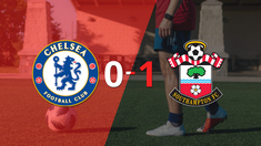 a southampton no le sobro nada, pero vencio a chelsea en su casa por 1 a 0