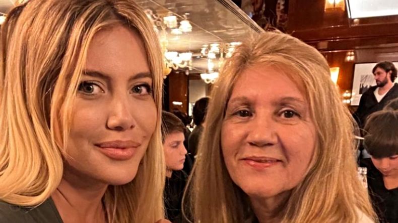 El encuentro de Wanda y la mamá de Messi