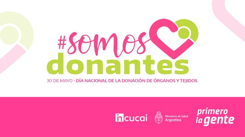 {altText(#SomosDonantes será la campaña para promover la donación que lanza el Incucai,