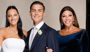 Paulo Dybala junto a Oriana Sabatini y Catherine Fulop. Paulo Dybala junto a Oriana Sabatini y Catherine Fulop.