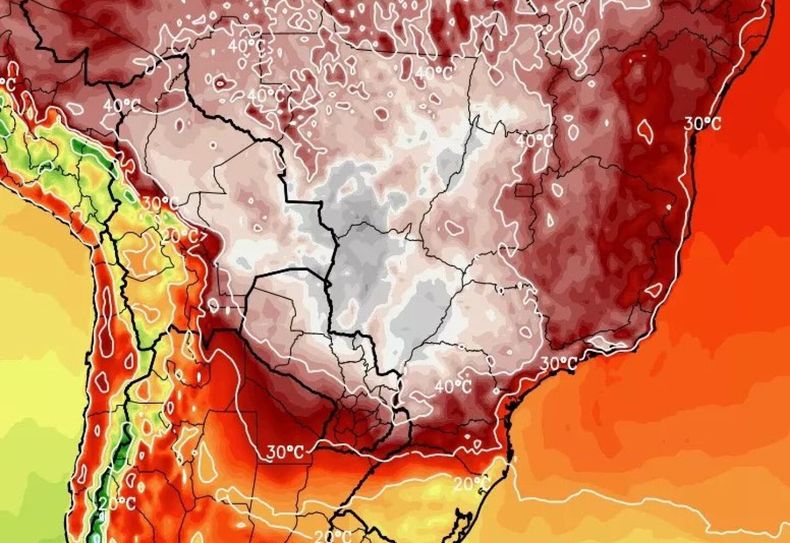 Brasil atraviesa una brutal ola de calor con sensación térmica de 62