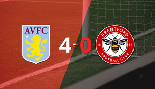 Brentford cayó ante Aston Villa con dos goles de Danny Ings