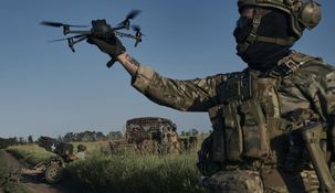 Los drones de Ucrania fueron eliminados (Archivo).