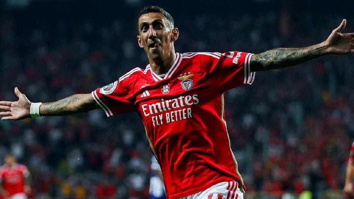 O grande golo de Di María pelo Benfica frente ao Porto na Supertaça de Portugal