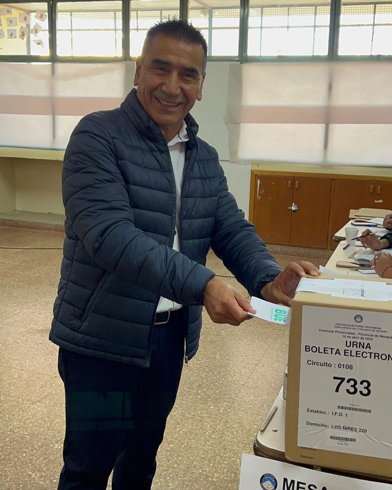 Ramón Rioseco, candidato a gobernador de Neuquén por el Frente de Todos (FdT).